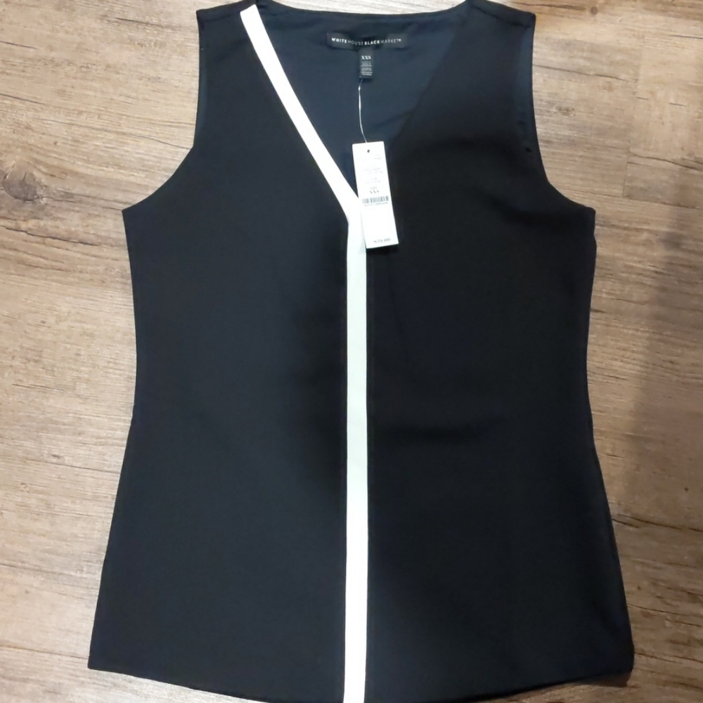 NWT White House Black Market sleeveless top